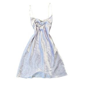 Vintage Women's Purple and Pink Dress